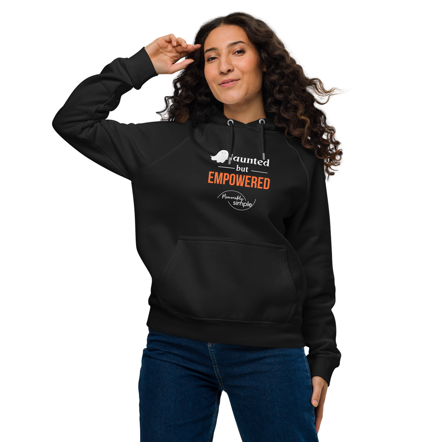 Haunted but Empowered Hoodie | Cozy Confidence for Fall