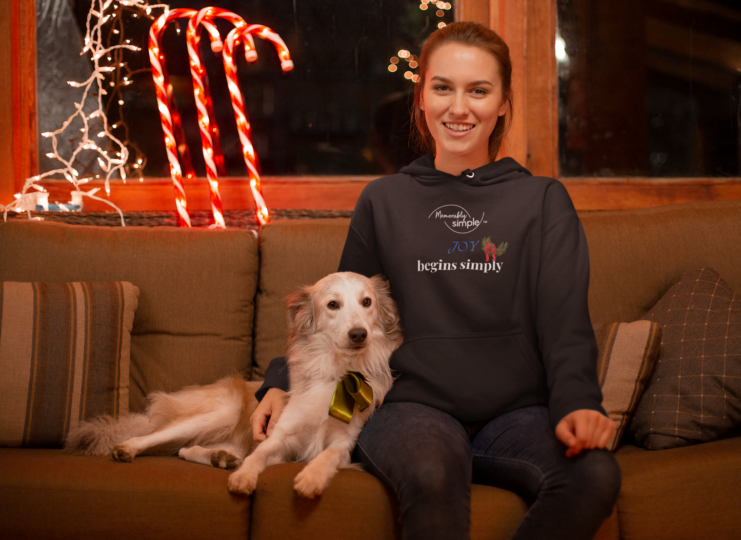 Joy Begins Simply Hoodie