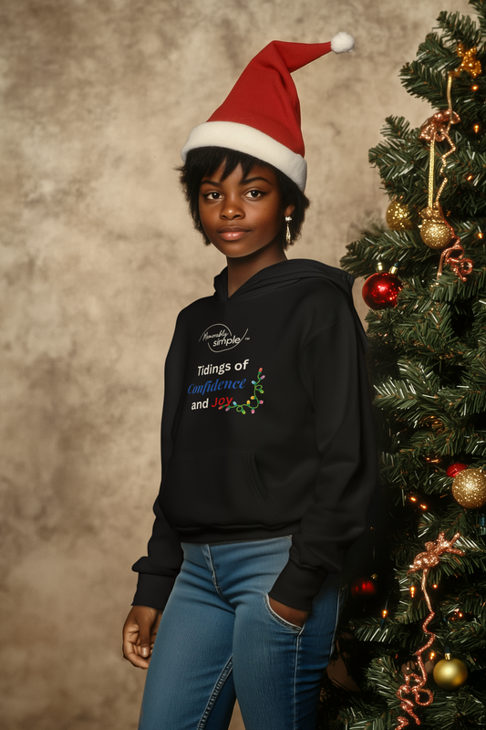 Tidings of Confidence and Joy — Christmas Hoodie