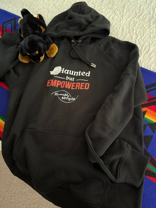 Haunted but Empowered Hoodie | Cozy Confidence for Fall