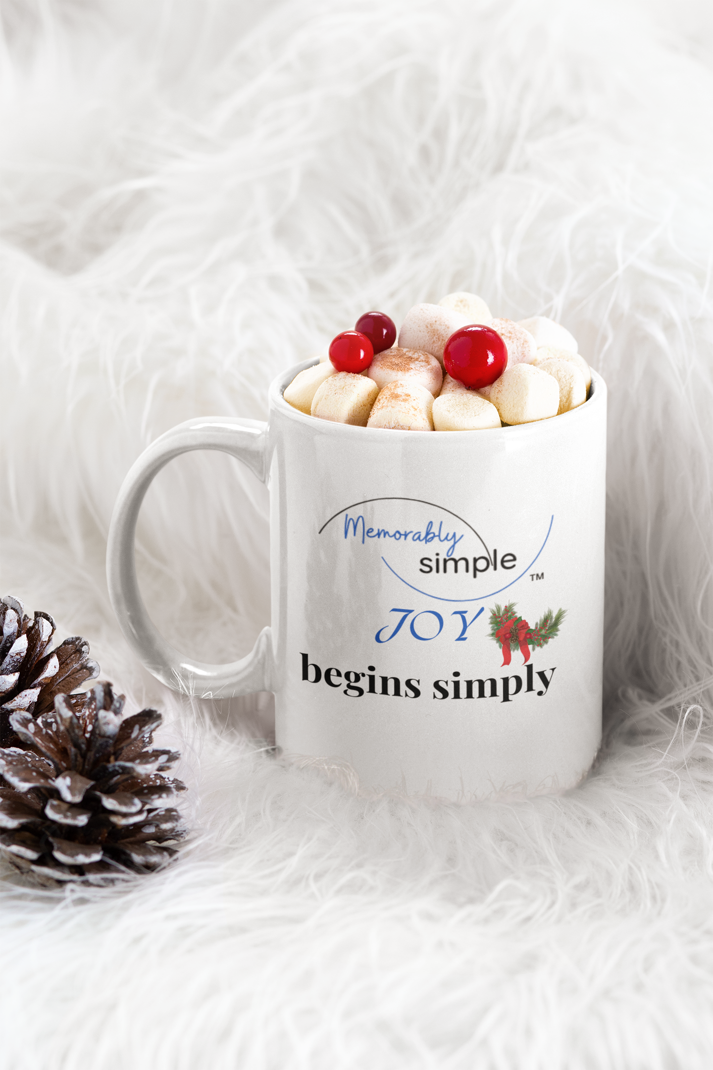 JOY Begins Simply — 11oz Ceramic Mug